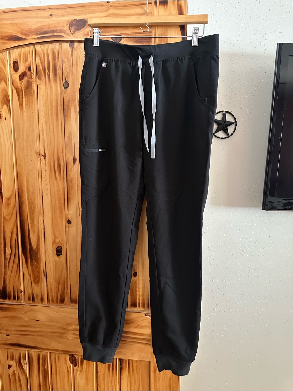 Figs Black Women's Drawstring Jogger WORN ONCE medium/TALL